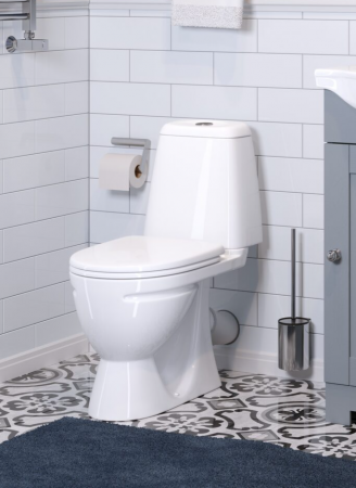 Унитаз Sanita Идеал эконом IDLSACC01090113 белый с бачком и стандартным сиденьем